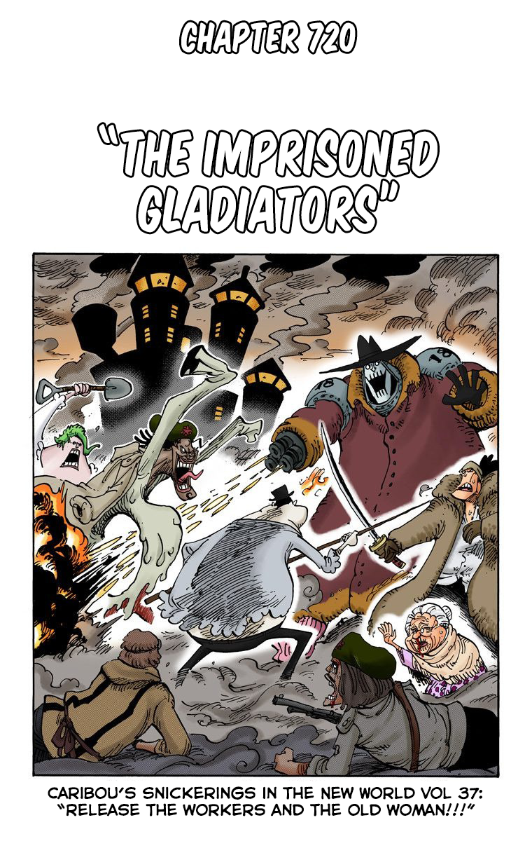 One Piece (Official Colored) Chapter 720 page 2 - 