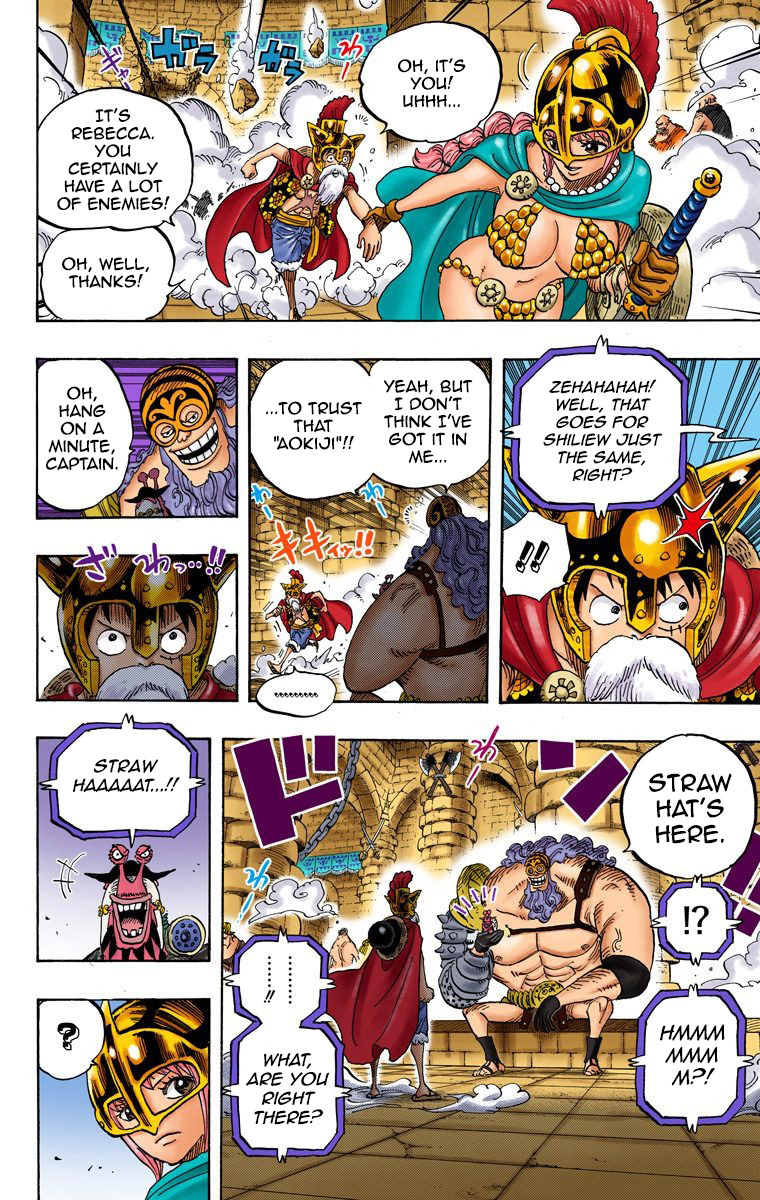 One Piece (Official Colored) Chapter 720 page 11 - 