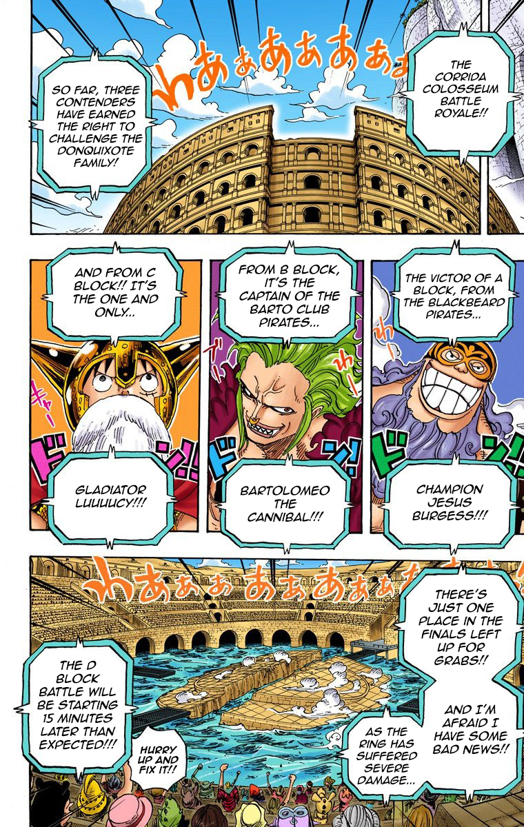One Piece (Official Colored) Chapter 720 page 3 - 