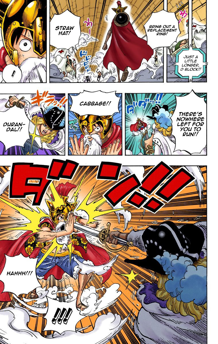 One Piece (Official Colored) Chapter 720 page 4 - 