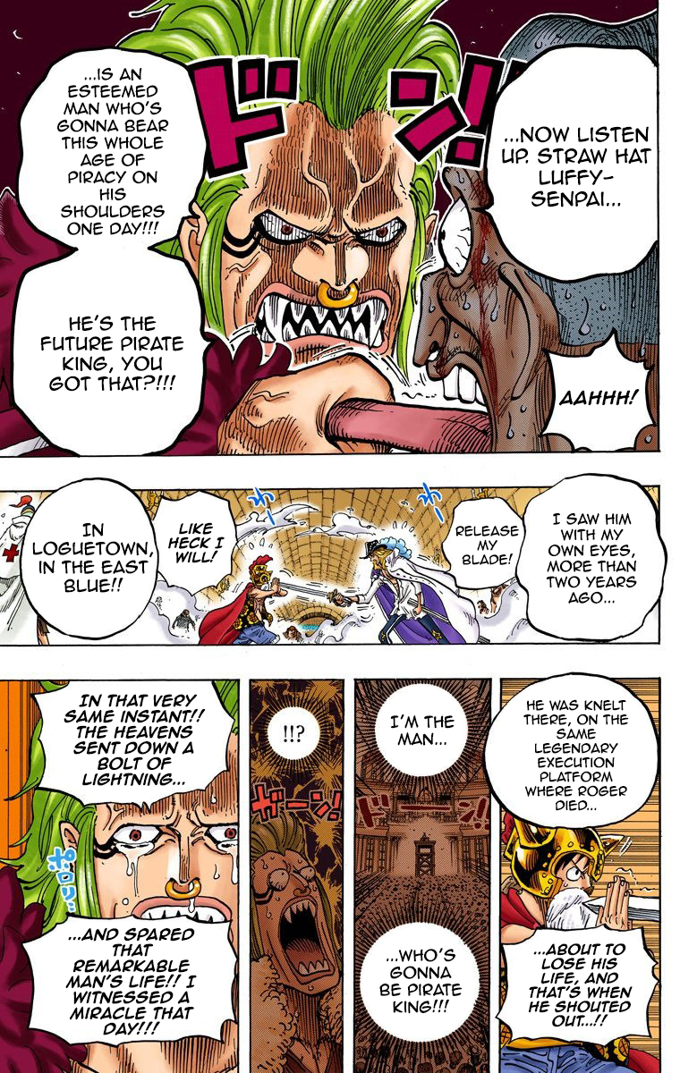 One Piece (Official Colored) Chapter 720 page 6 - 