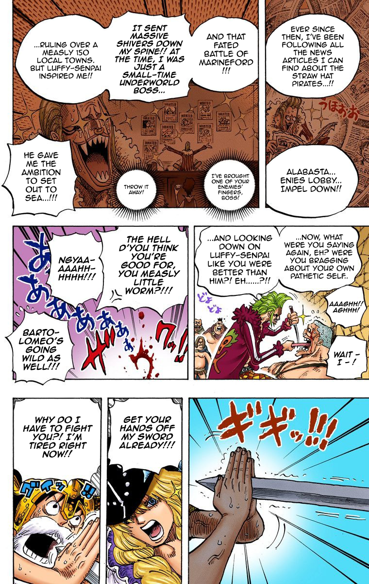 One Piece (Official Colored) Chapter 720 page 7 - 
