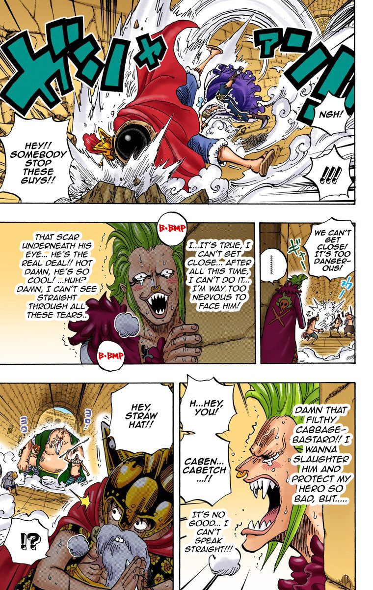 One Piece (Official Colored) Chapter 720 page 8 - 