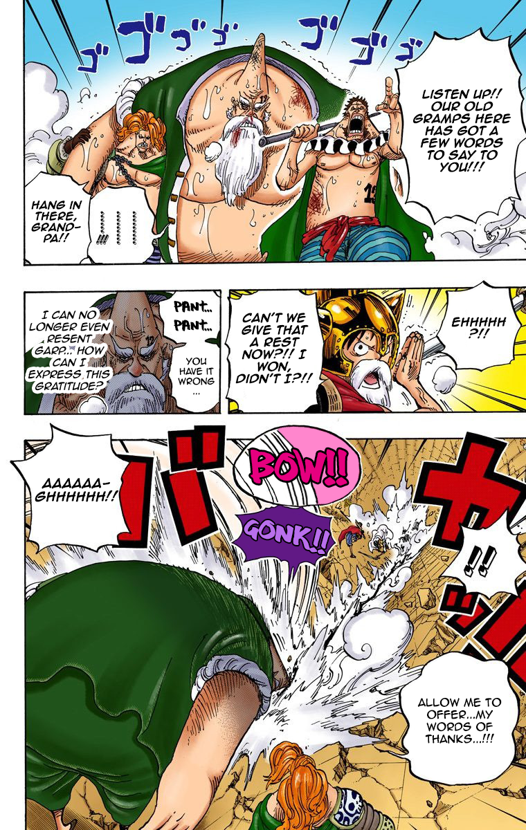 One Piece (Official Colored) Chapter 720 page 9 - 