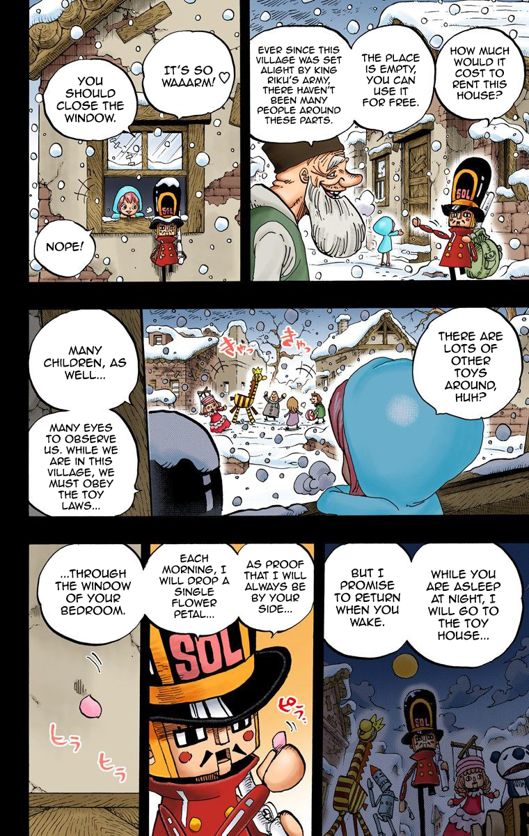One Piece (Official Colored) Chapter 721 page 15 - 