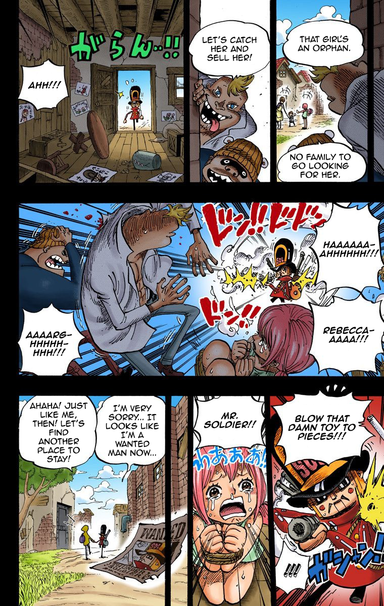 One Piece (Official Colored) Chapter 721 page 17 - 
