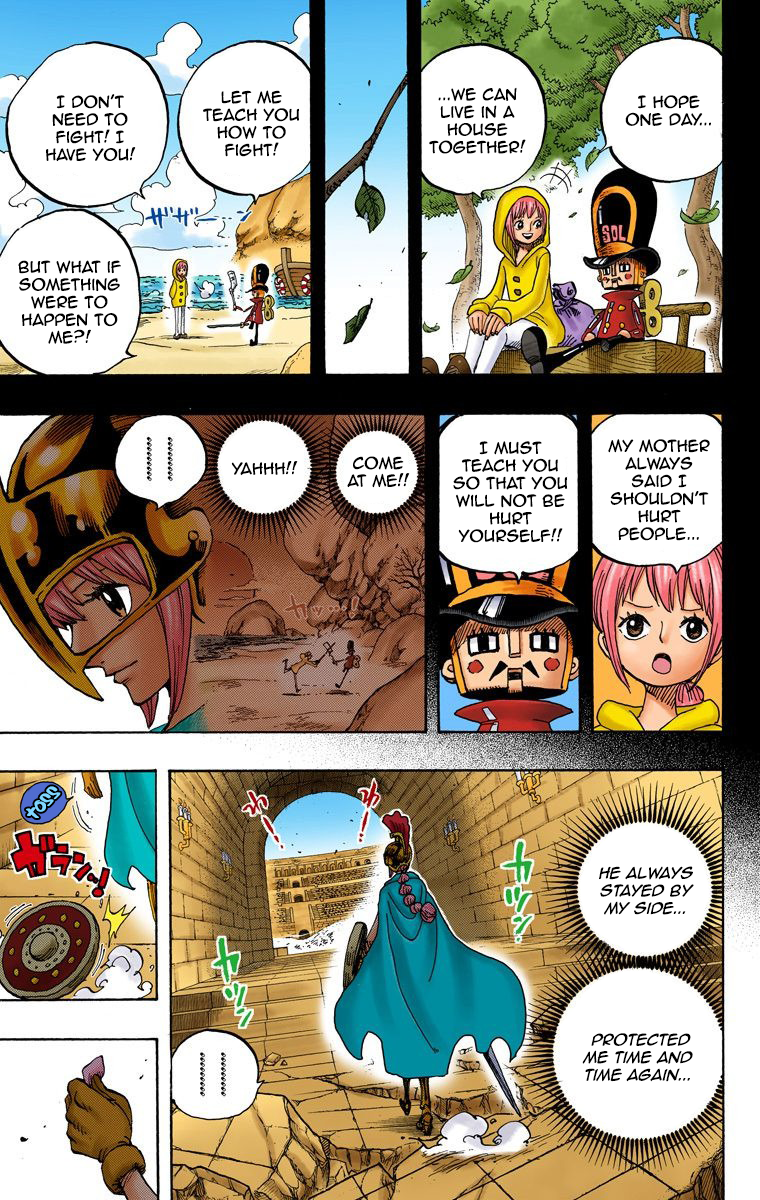 One Piece (Official Colored) Chapter 721 page 18 - 