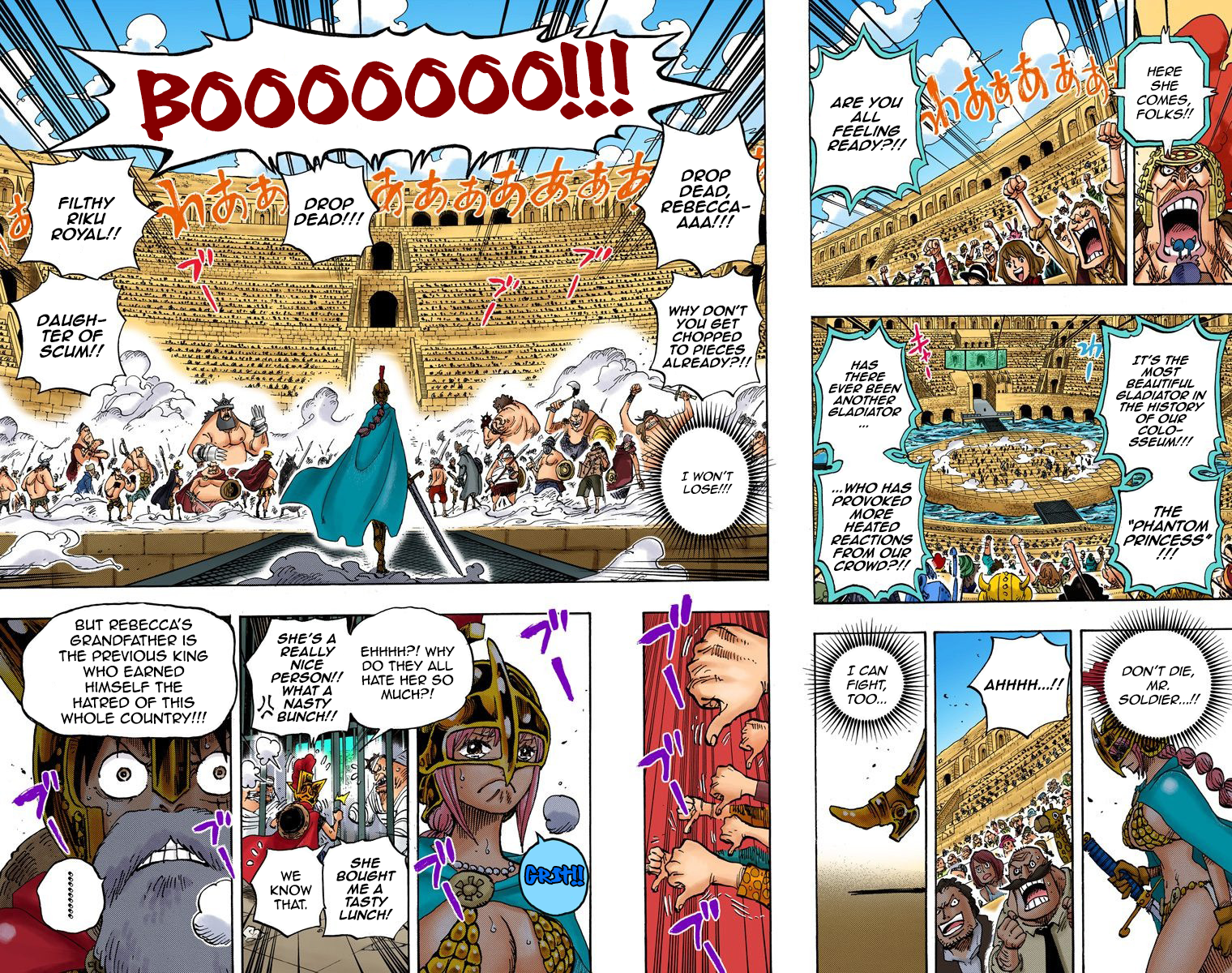 One Piece (Official Colored) Chapter 721 page 19 - 