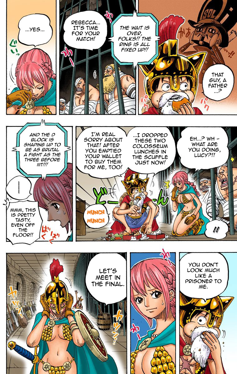 One Piece (Official Colored) Chapter 721 page 5 - 