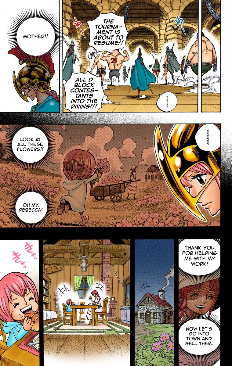 One Piece (Official Colored) Chapter 721 page 6 - 