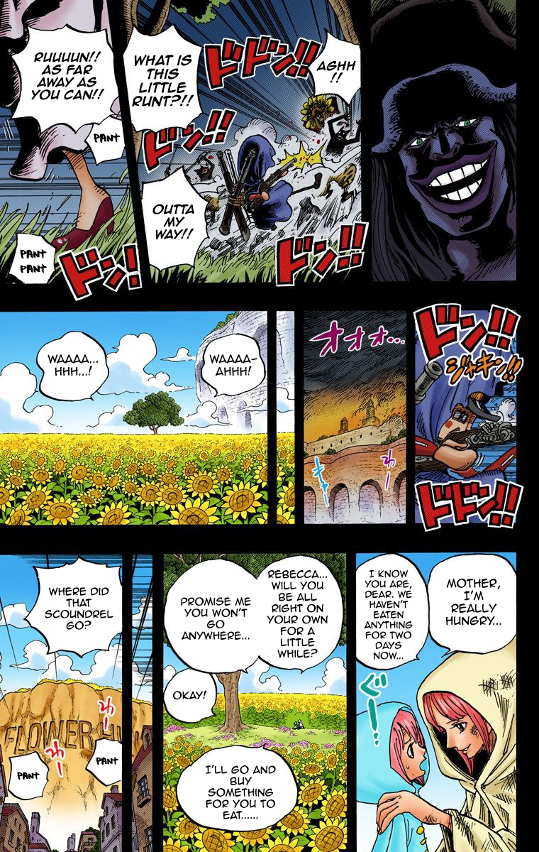 One Piece (Official Colored) Chapter 721 page 8 - 