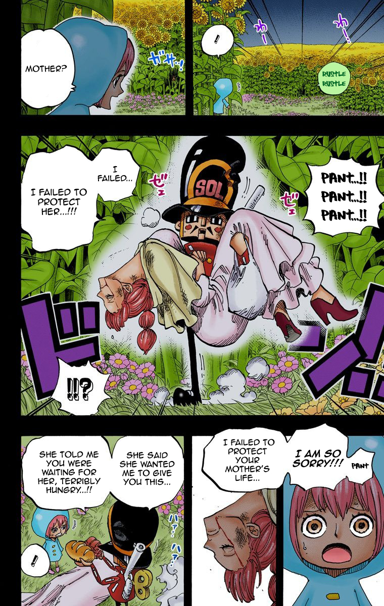 One Piece (Official Colored) Chapter 721 page 9 - 