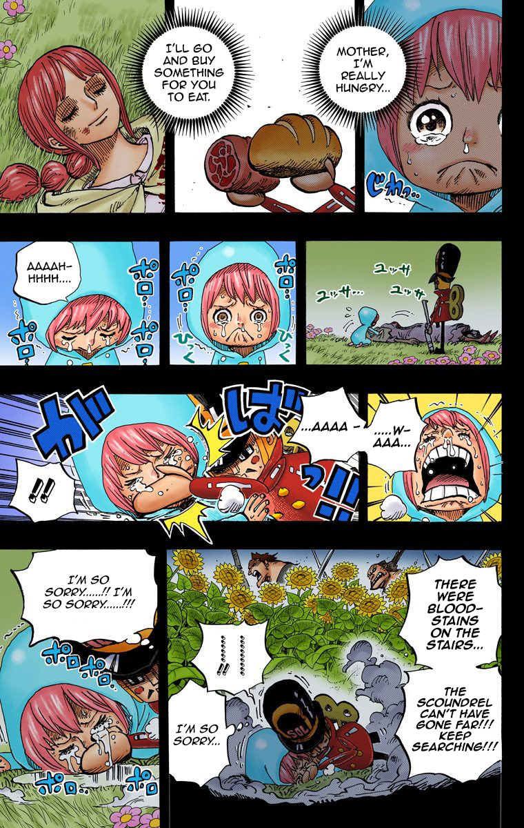 One Piece (Official Colored) Chapter 721 page 10 - 