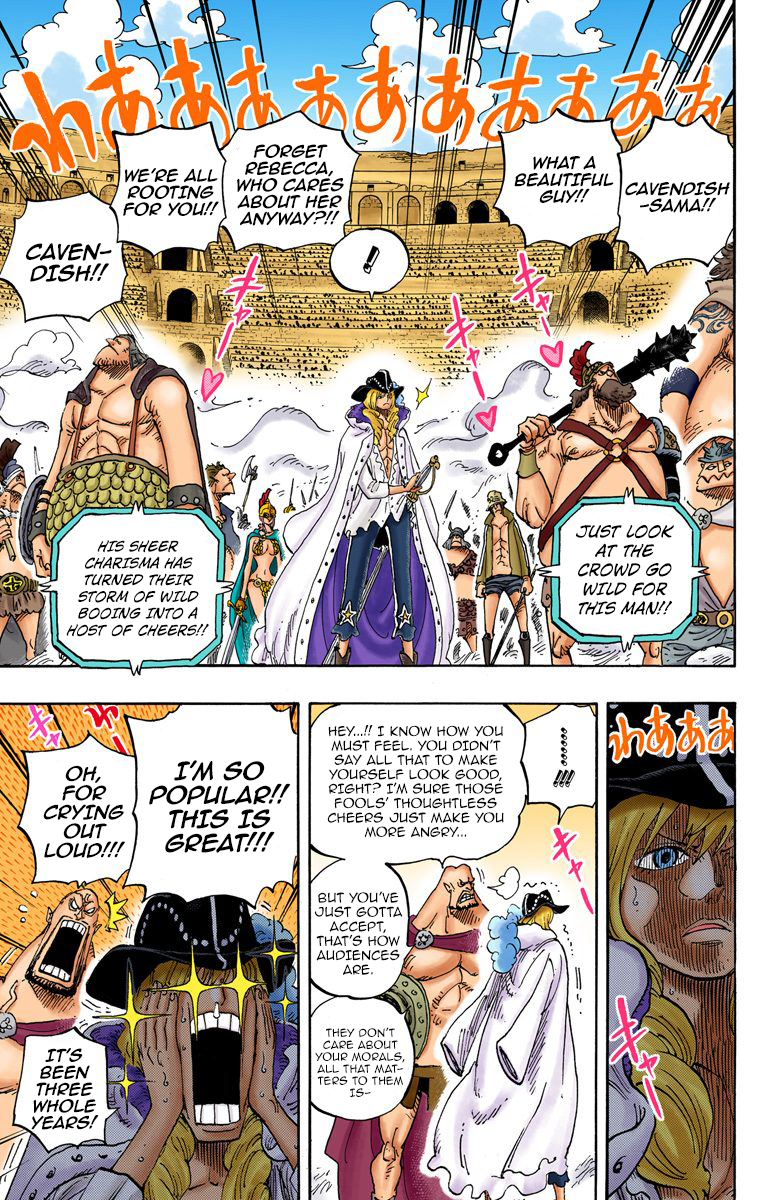 One Piece (Official Colored) Chapter 722 page 13 - 