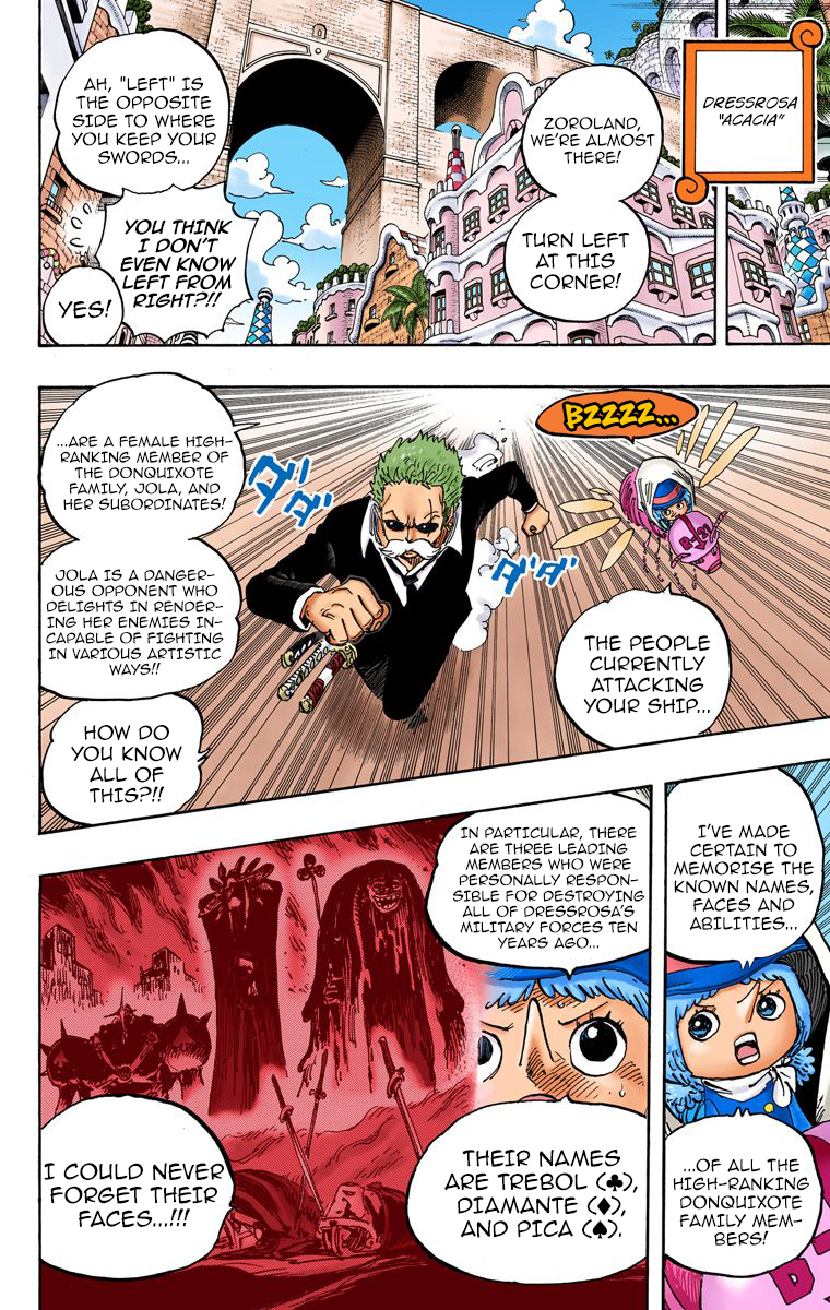 One Piece (Official Colored) Chapter 722 page 17 - 