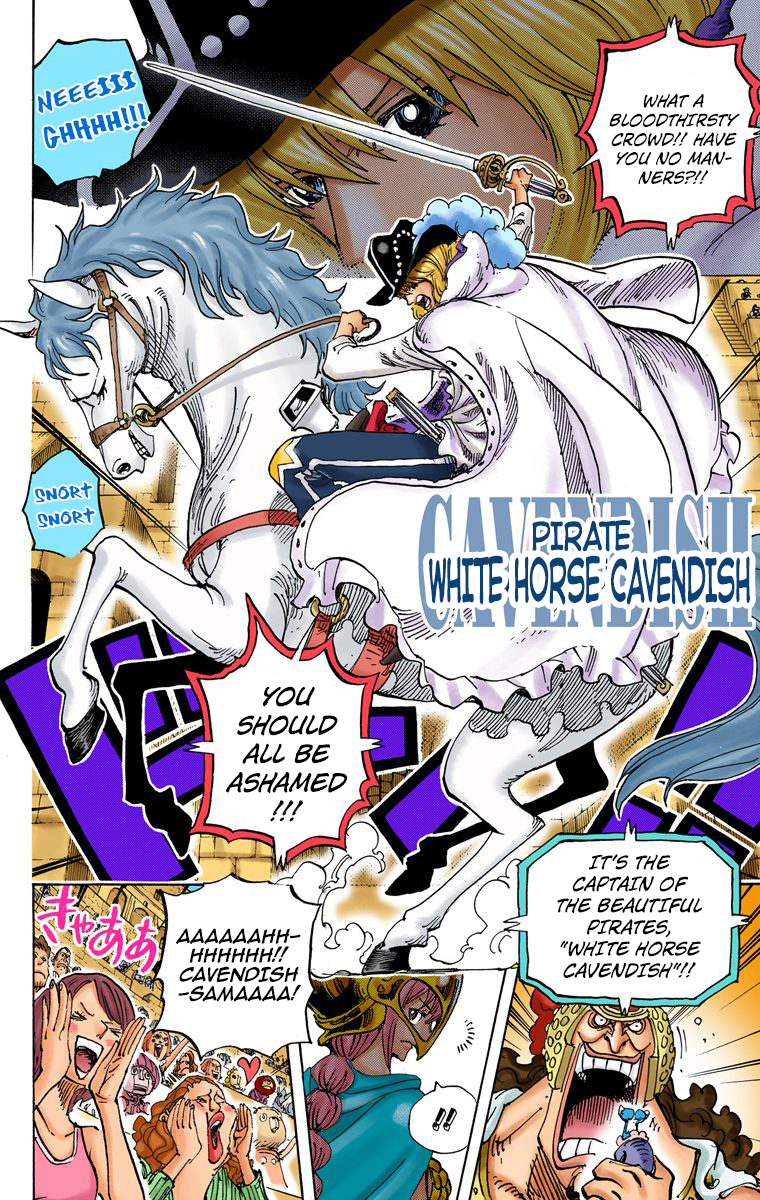 One Piece (Official Colored) Chapter 722 page 10 - 