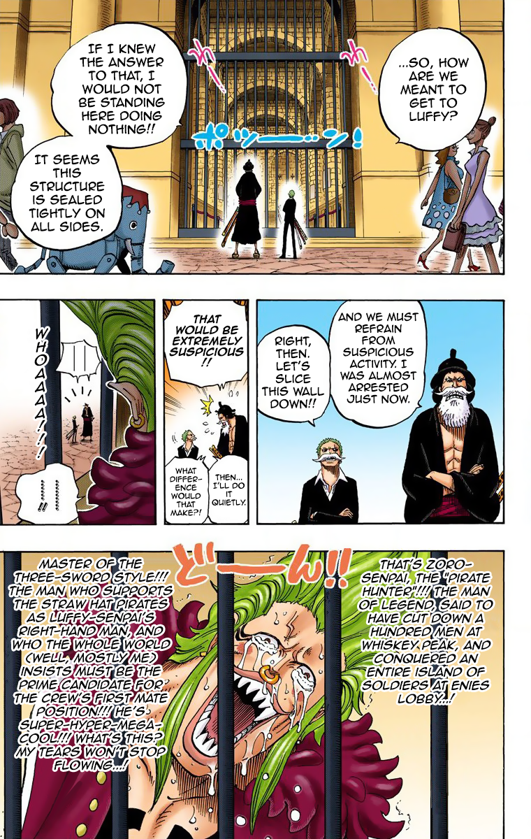 One Piece (Official Colored) Chapter 723 page 4 - 