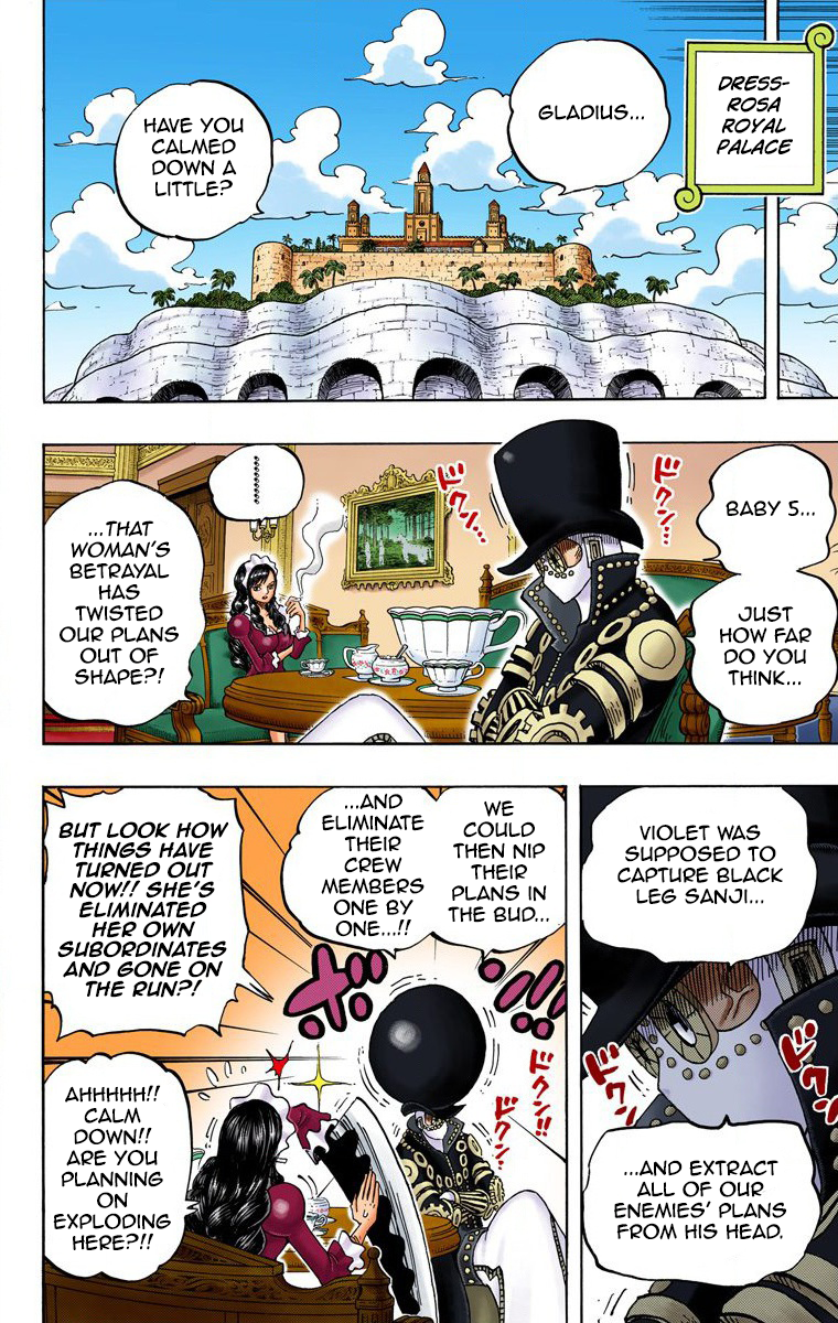 One Piece (Official Colored) Chapter 723 page 5 - 