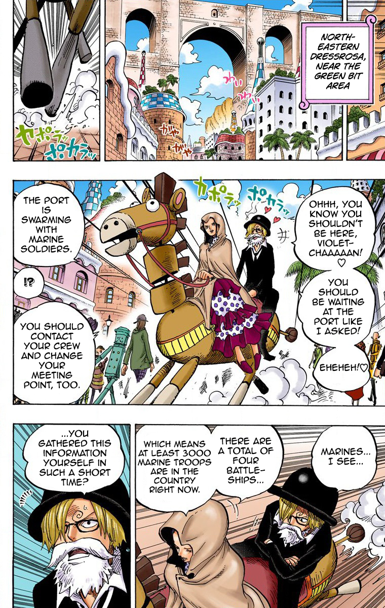 One Piece (Official Colored) Chapter 723 page 7 - 