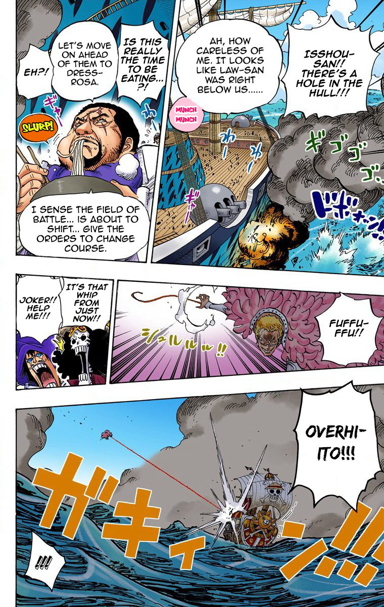 One Piece (Official Colored) Chapter 724 page 17 - 