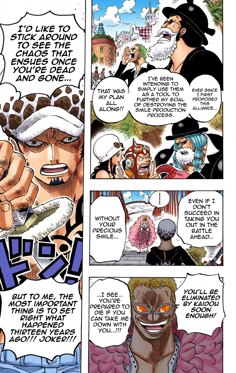 One Piece (Official Colored) Chapter 724 page 20 - 