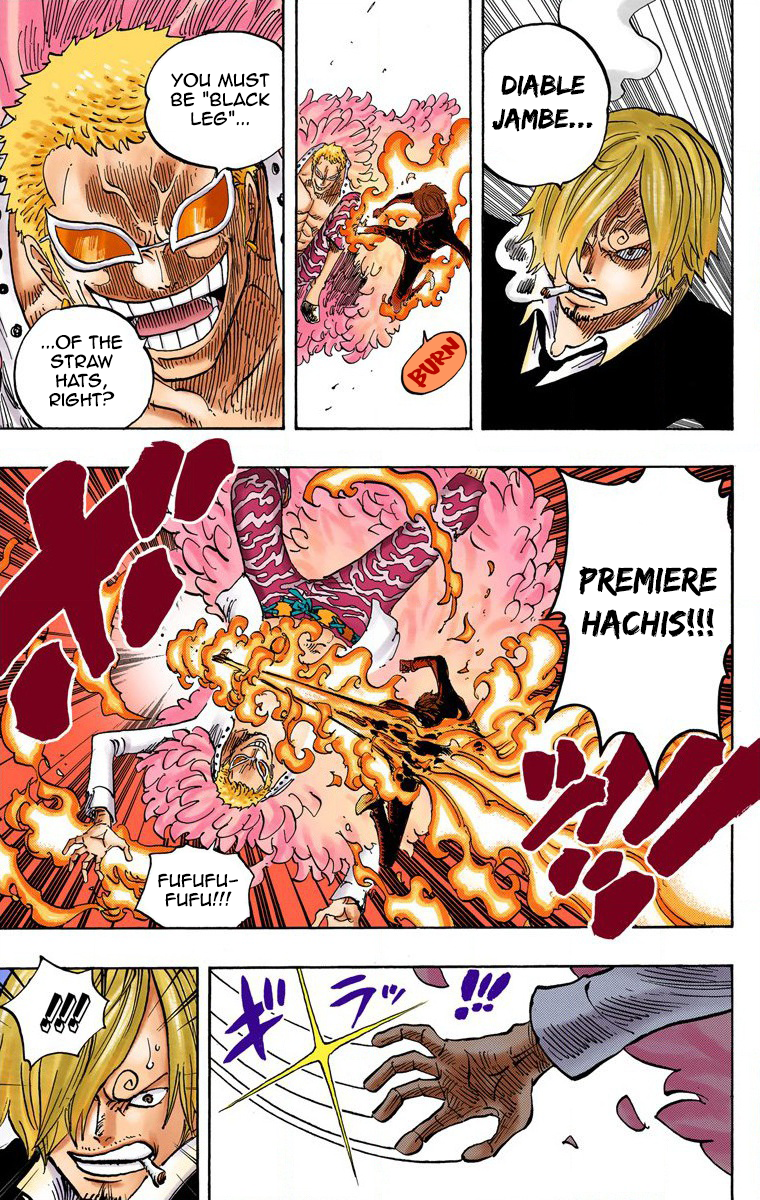 One Piece (Official Colored) Chapter 724 page 4 - 