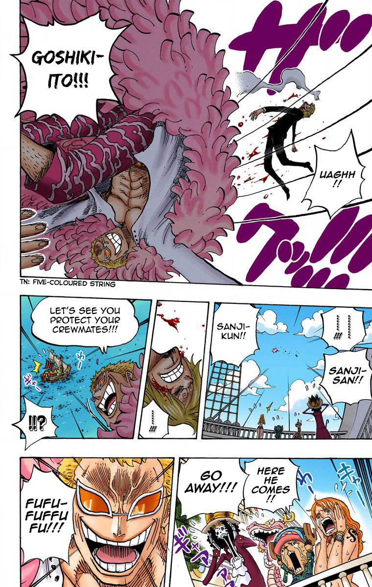 One Piece (Official Colored) Chapter 724 page 5 - 