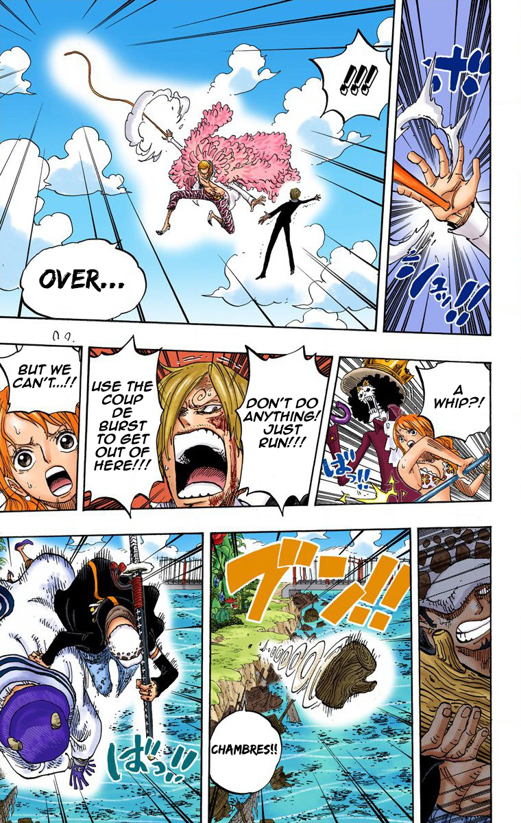 One Piece (Official Colored) Chapter 724 page 8 - 