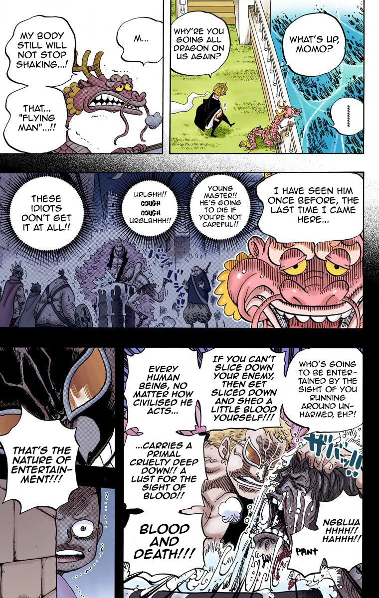 One Piece (Official Colored) Chapter 725 page 5 - 