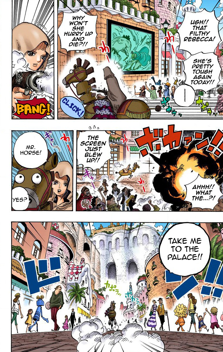 One Piece (Official Colored) Chapter 725 page 8 - 