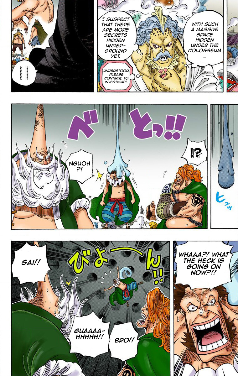 One Piece (Official Colored) Chapter 726 page 11 - 