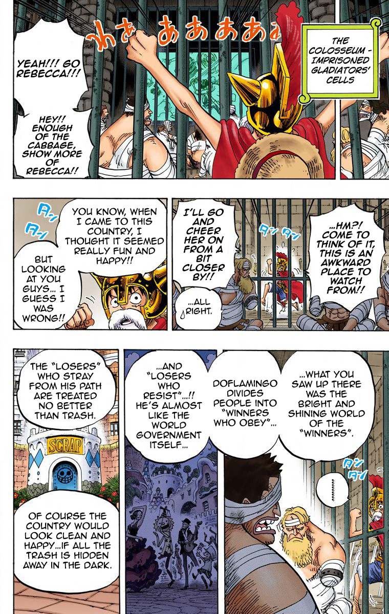 One Piece (Official Colored) Chapter 726 page 13 - 