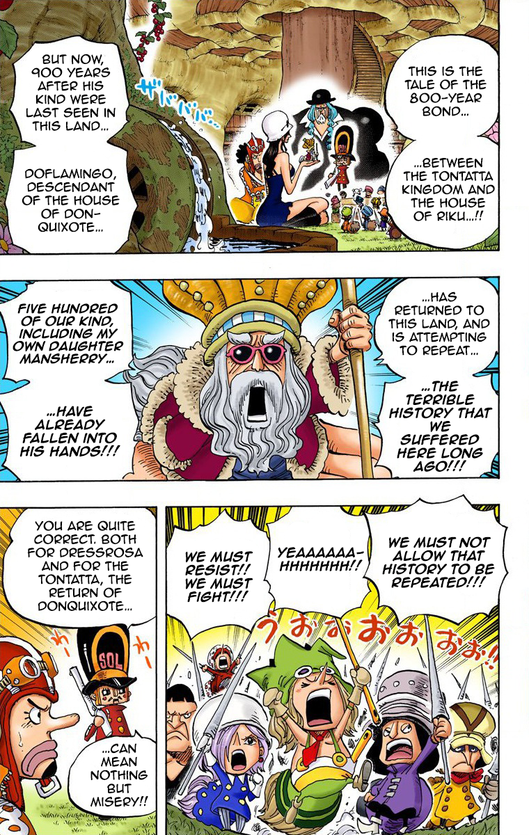 One Piece (Official Colored) Chapter 726 page 18 - 