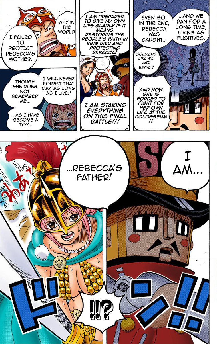 One Piece (Official Colored) Chapter 726 page 20 - 