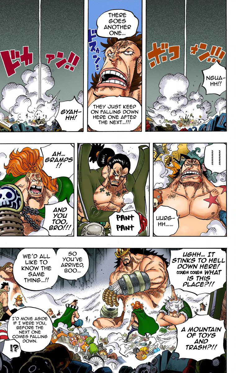 One Piece (Official Colored) Chapter 726 page 4 - 
