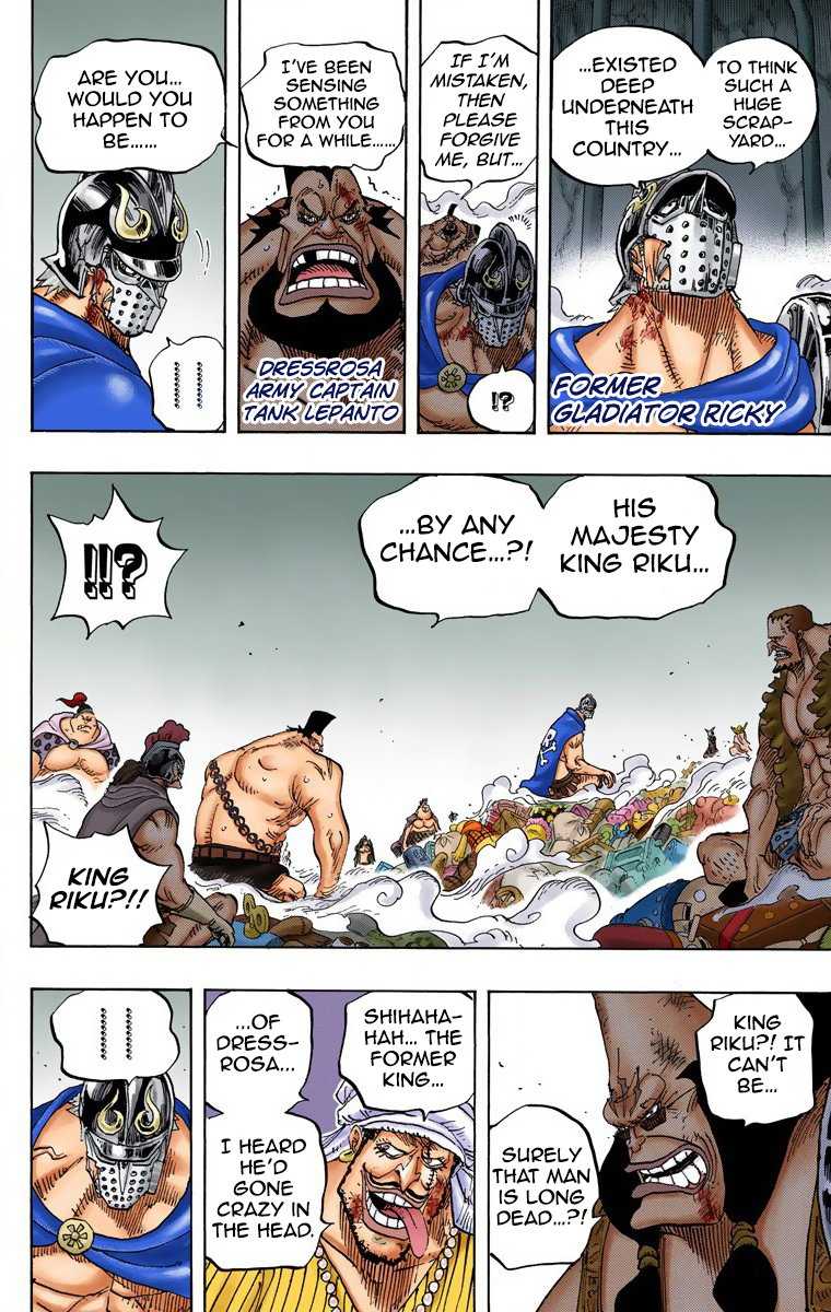 One Piece (Official Colored) Chapter 726 page 5 - 