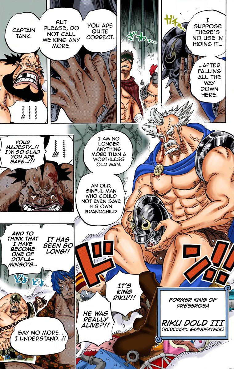 One Piece (Official Colored) Chapter 726 page 6 - 