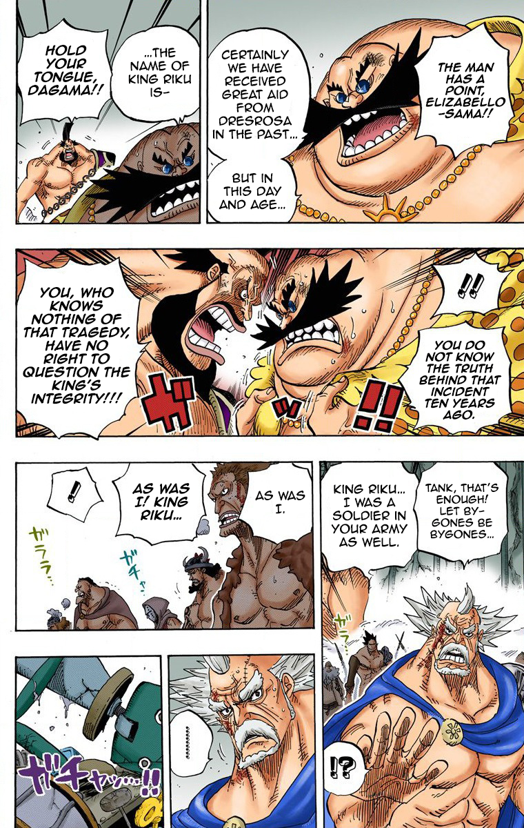 One Piece (Official Colored) Chapter 726 page 9 - 