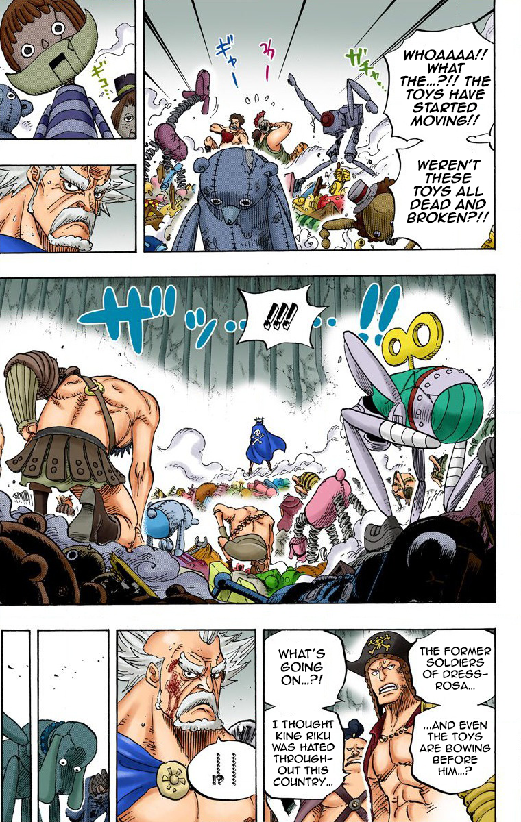 One Piece (Official Colored) Chapter 726 page 10 - 
