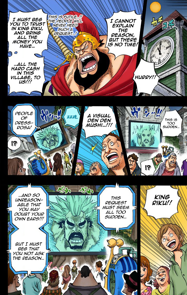 One Piece (Official Colored) Chapter 727 page 11 - 