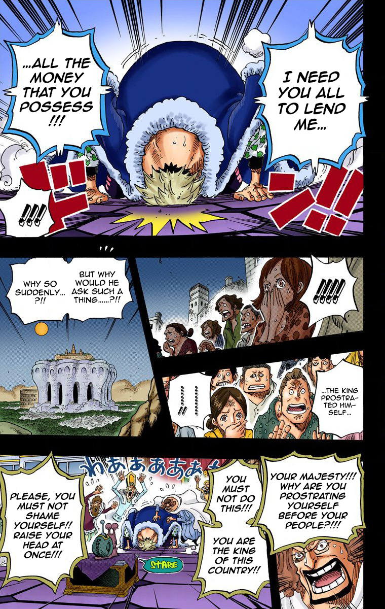 One Piece (Official Colored) Chapter 727 page 12 - 
