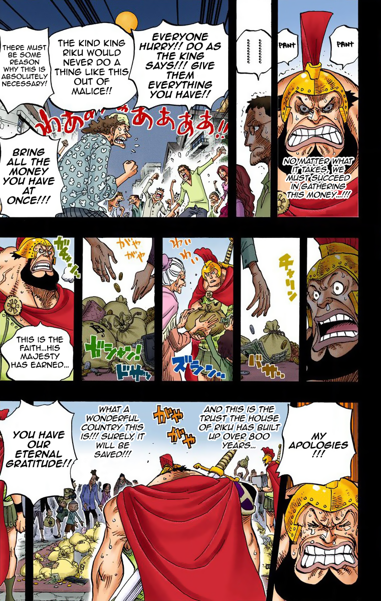 One Piece (Official Colored) Chapter 727 page 14 - 