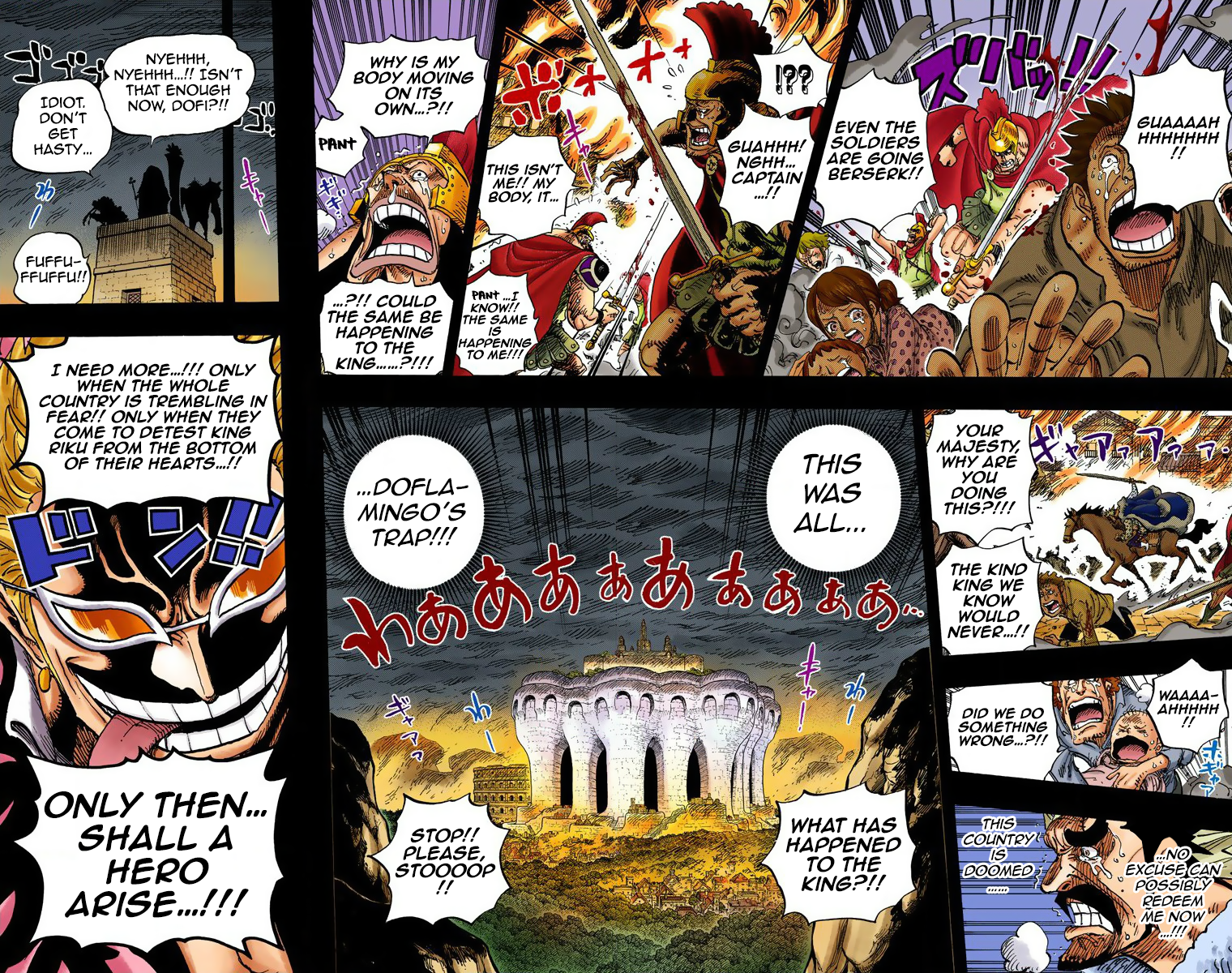 One Piece (Official Colored) Chapter 727 page 19 - 