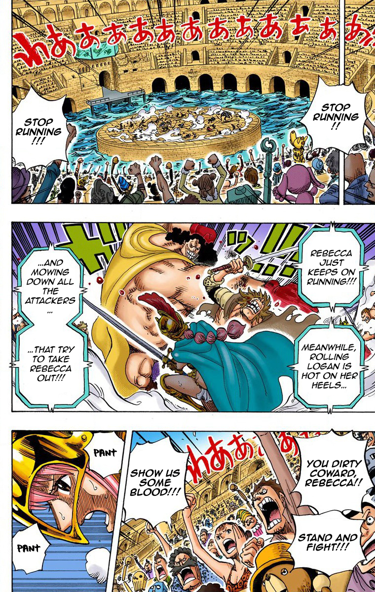 One Piece (Official Colored) Chapter 727 page 3 - 