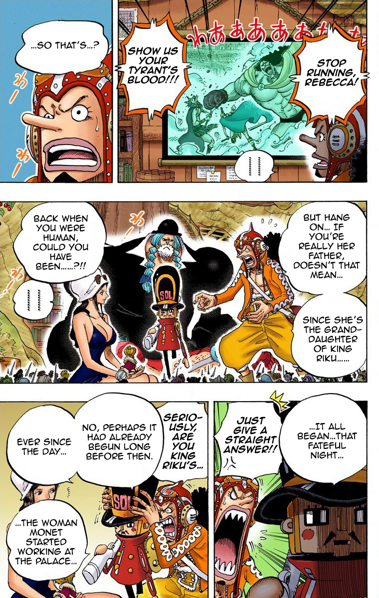 One Piece (Official Colored) Chapter 727 page 4 - 