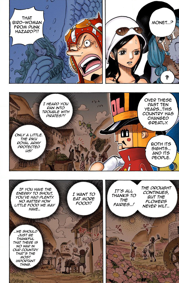 One Piece (Official Colored) Chapter 727 page 5 - 