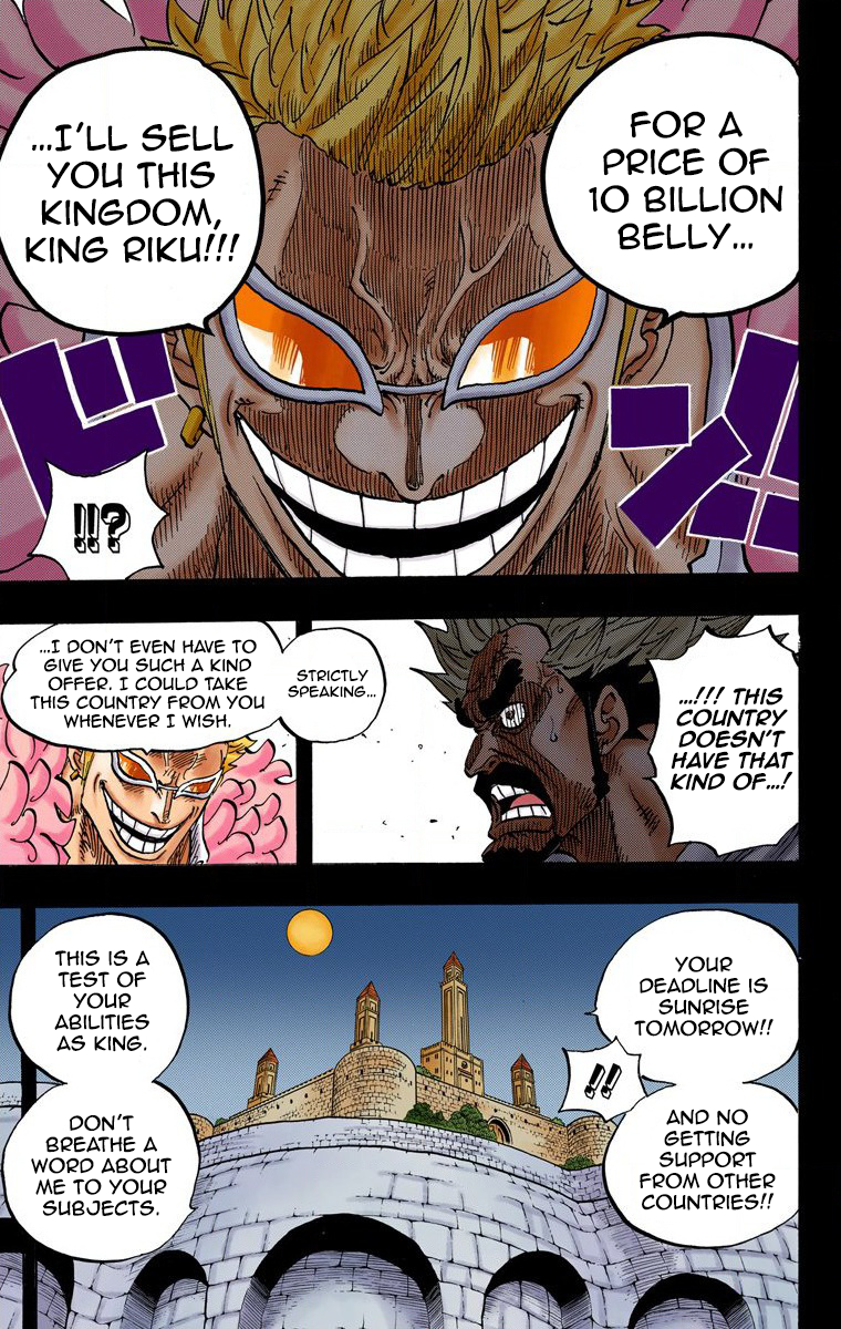 One Piece (Official Colored) Chapter 727 page 8 - 