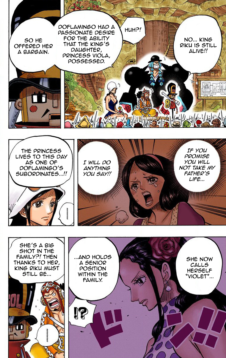 One Piece (Official Colored) Chapter 728 page 11 - 