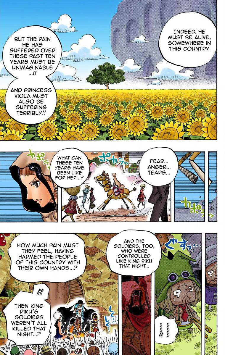 One Piece (Official Colored) Chapter 728 page 12 - 