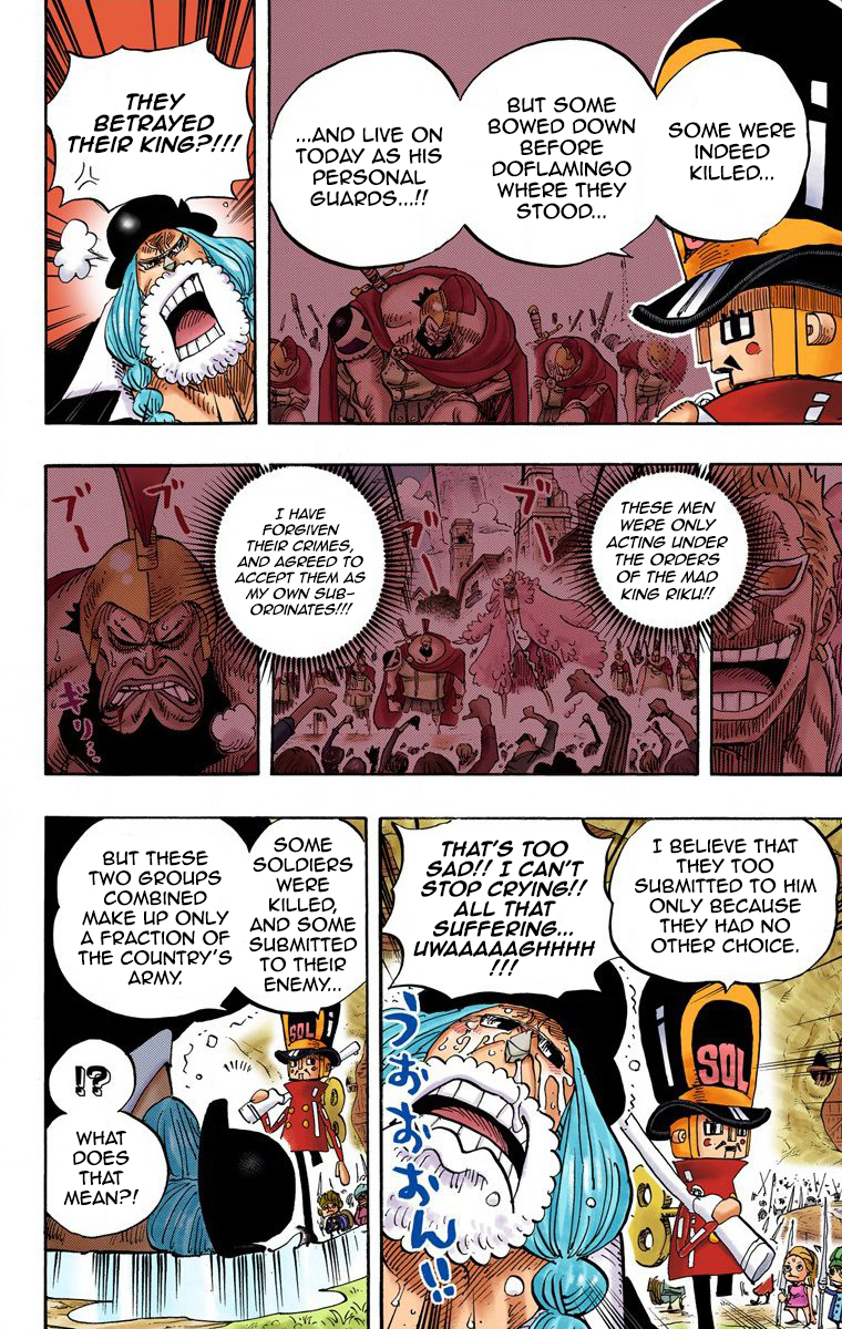 One Piece (Official Colored) Chapter 728 page 13 - 
